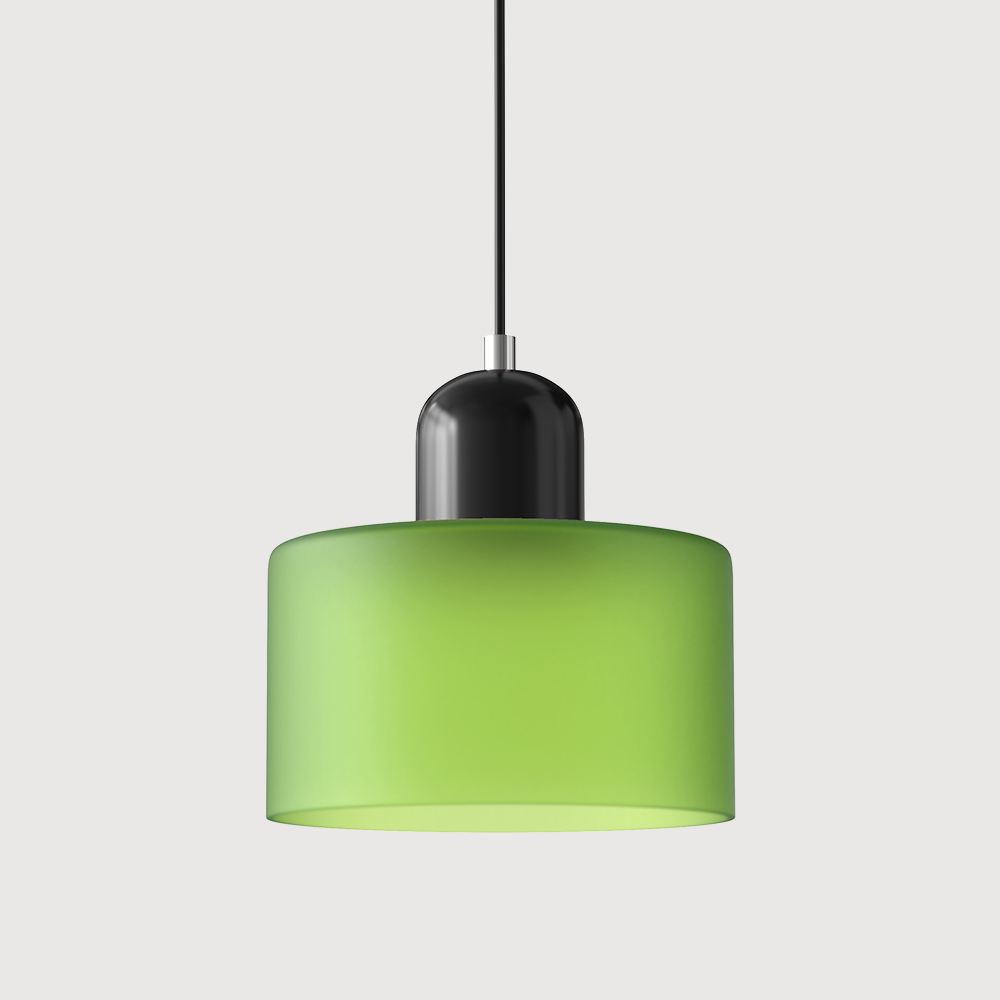 Szklana lampa wisząca Bauhaus