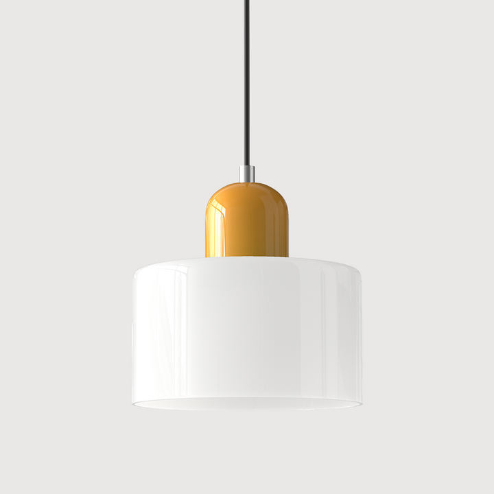 Szklana lampa wisząca Bauhaus