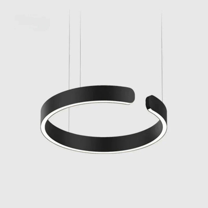 Nowoczesna okrągła lampa wisząca LED