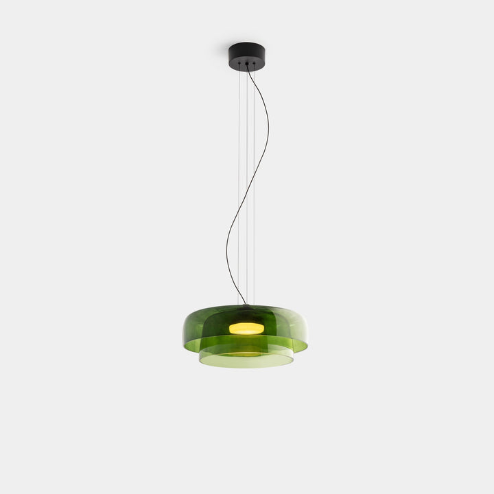 Szklana Lampa Sufitowa