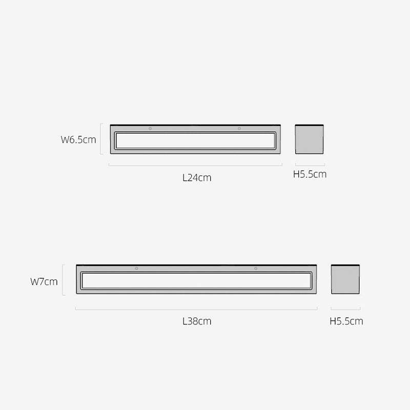 Lampa Ścienna Edge na Zewnątrz