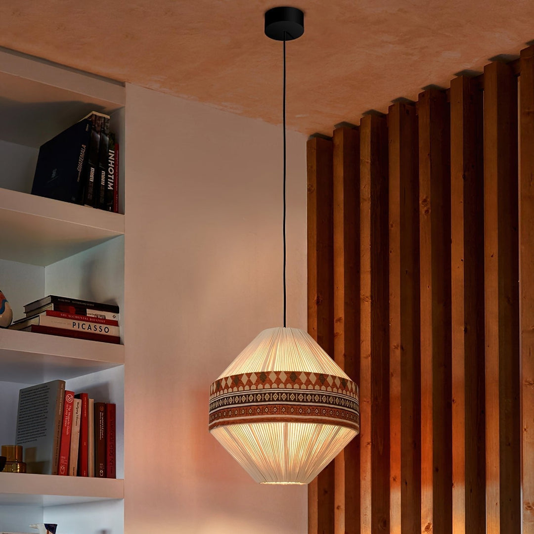 Bohemian Lampa Wisząca z Frędzlami