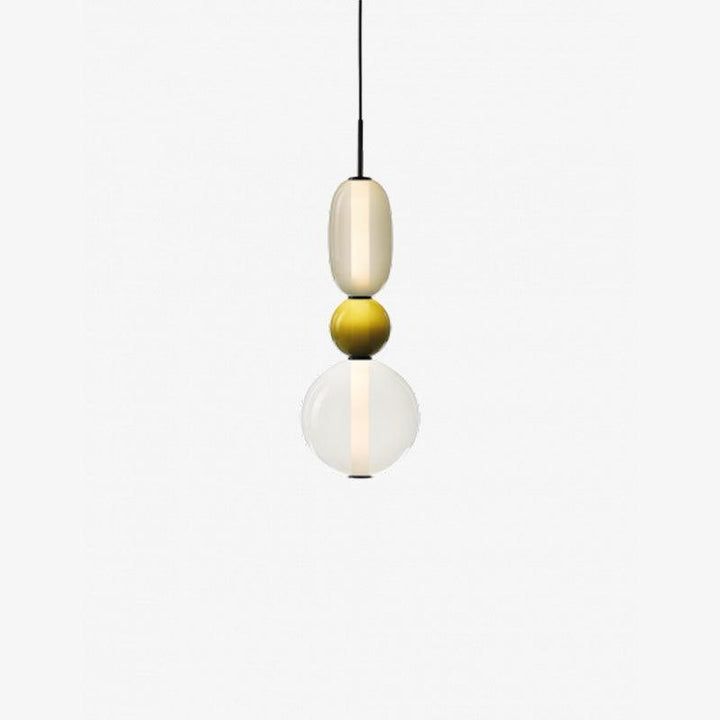 Gekonfijte glazen hanglamp