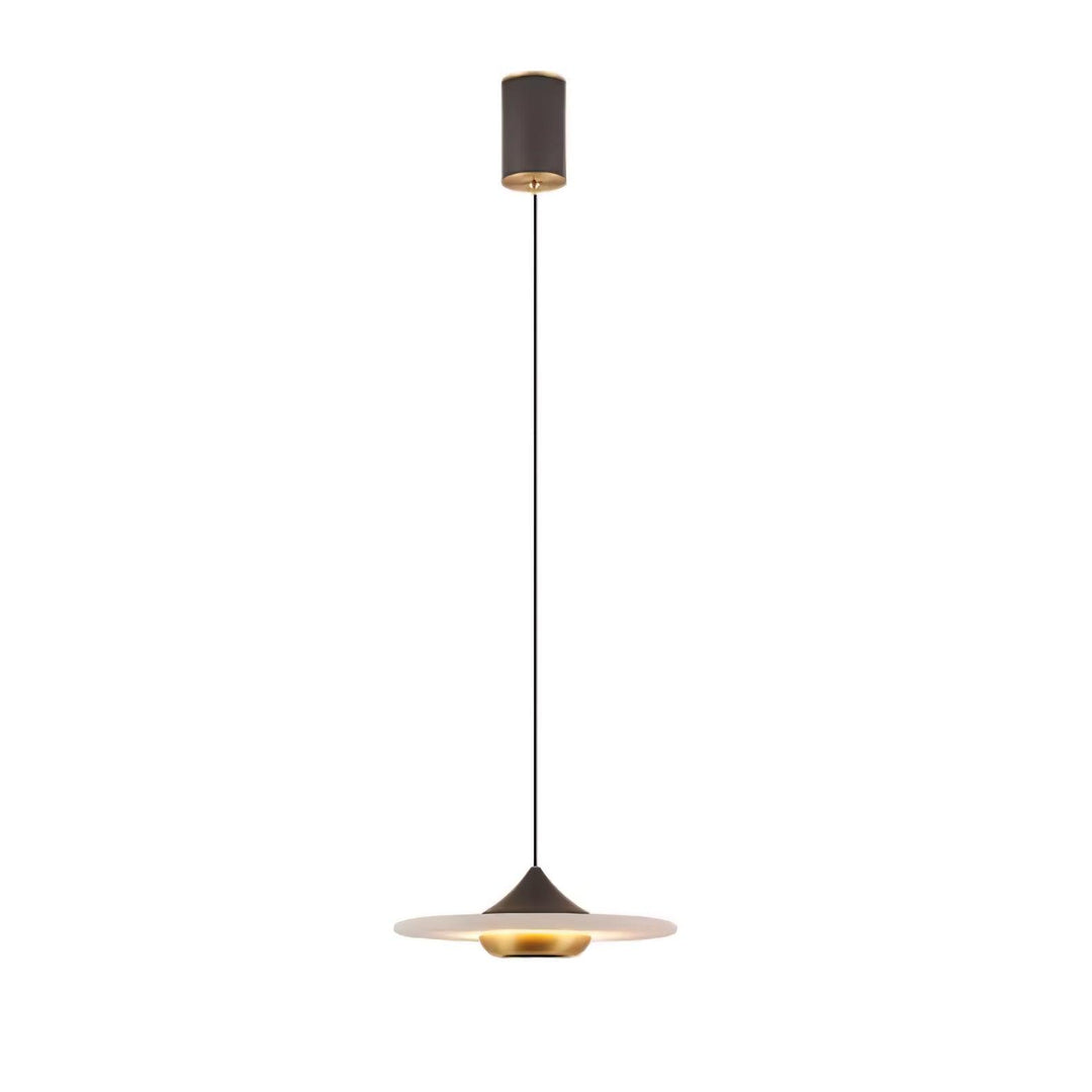Lampa Wisząca W Kształcie Latającego Spodka z Marmuru