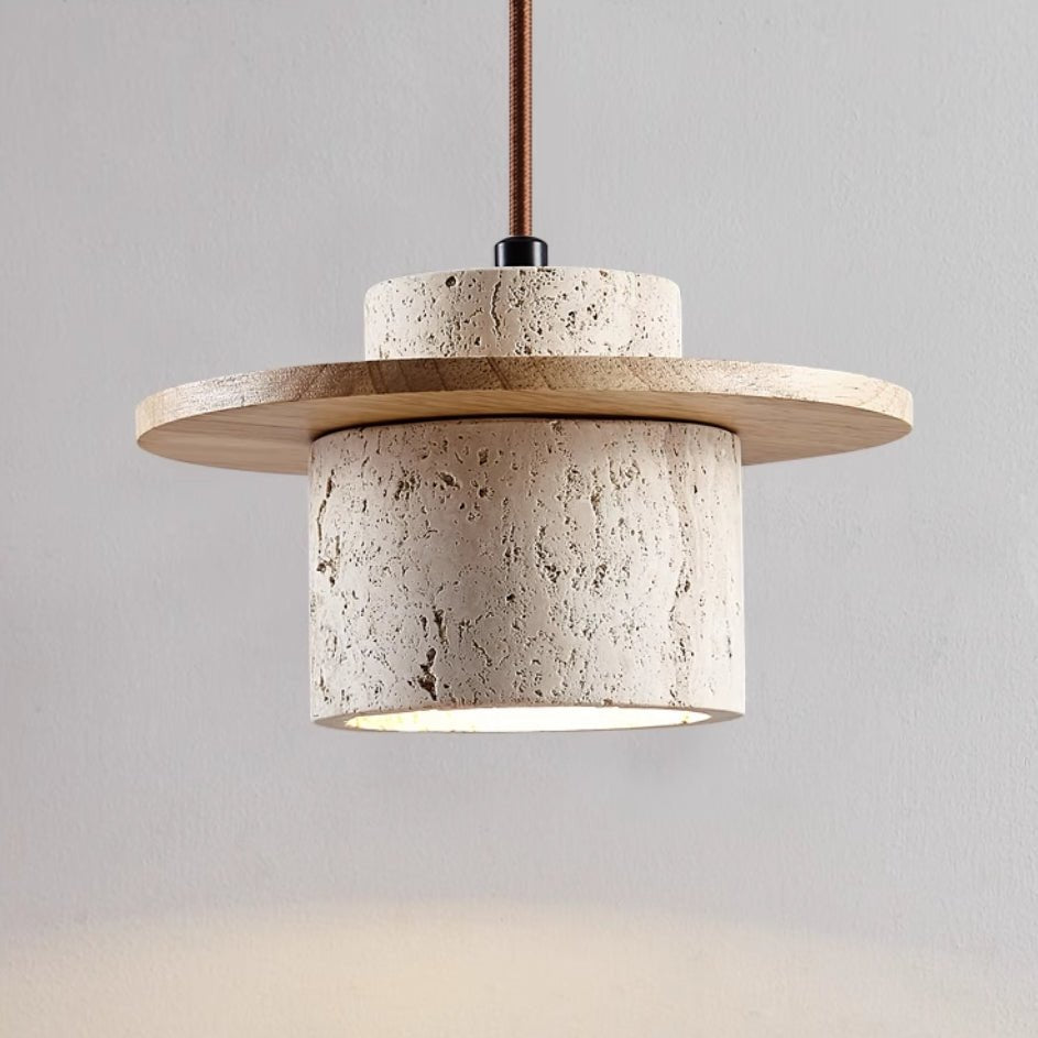 Lampa Wisząca Travertyn
