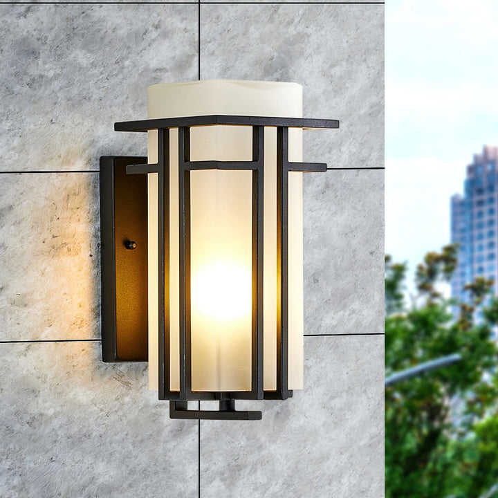 Lampa ścienna Linden na zewnątrz