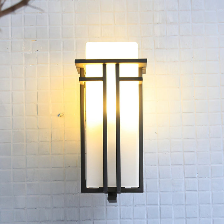 Lampa ścienna Linden na zewnątrz