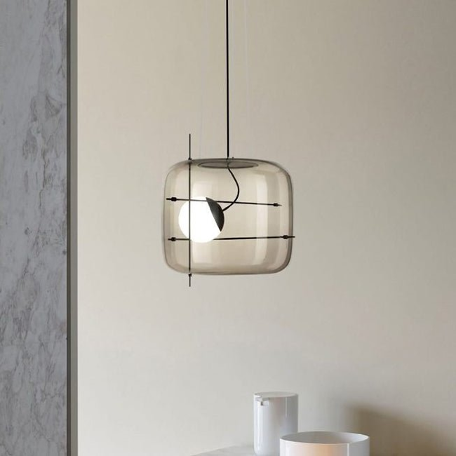 Lampa wisząca Plot ze szkła