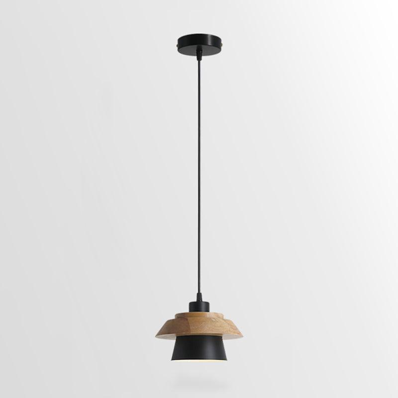Lampa Wisząca Stenowa Drewniana