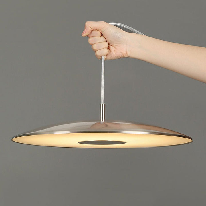 Żelazne niklowe lampy LED wiszące