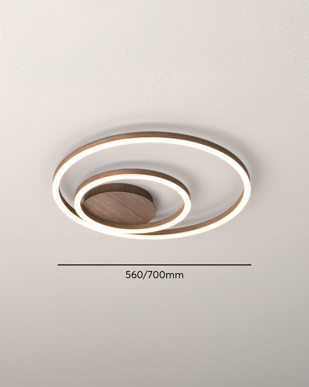 Elegancka Lampa Sufitowa w Kształcie Pierścienia